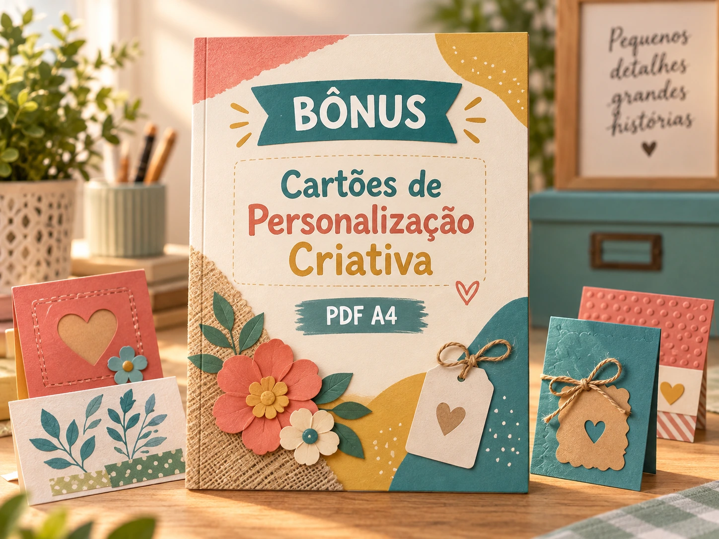 Cartões de Personalização Criativa
